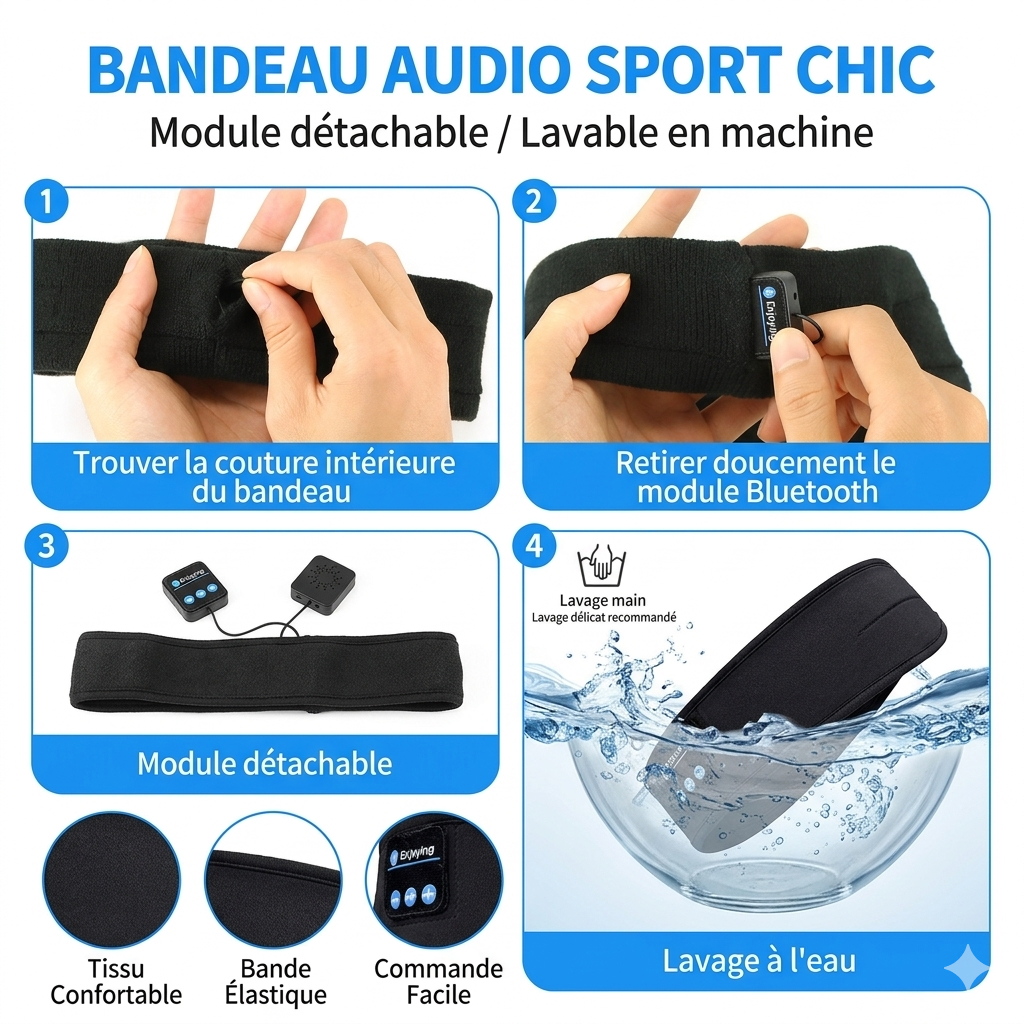 Bandeau Audio Bluetooth