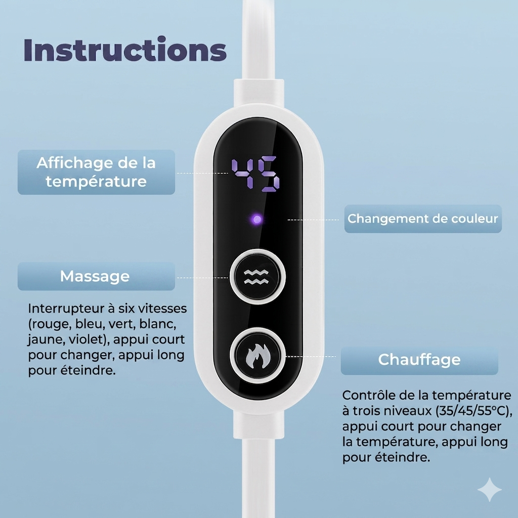 Masque Chauffant pour les Yeux